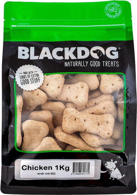 Blackdog Chicken Biscuits - 1Kg, All